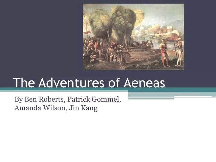the adventures of aeneas n.