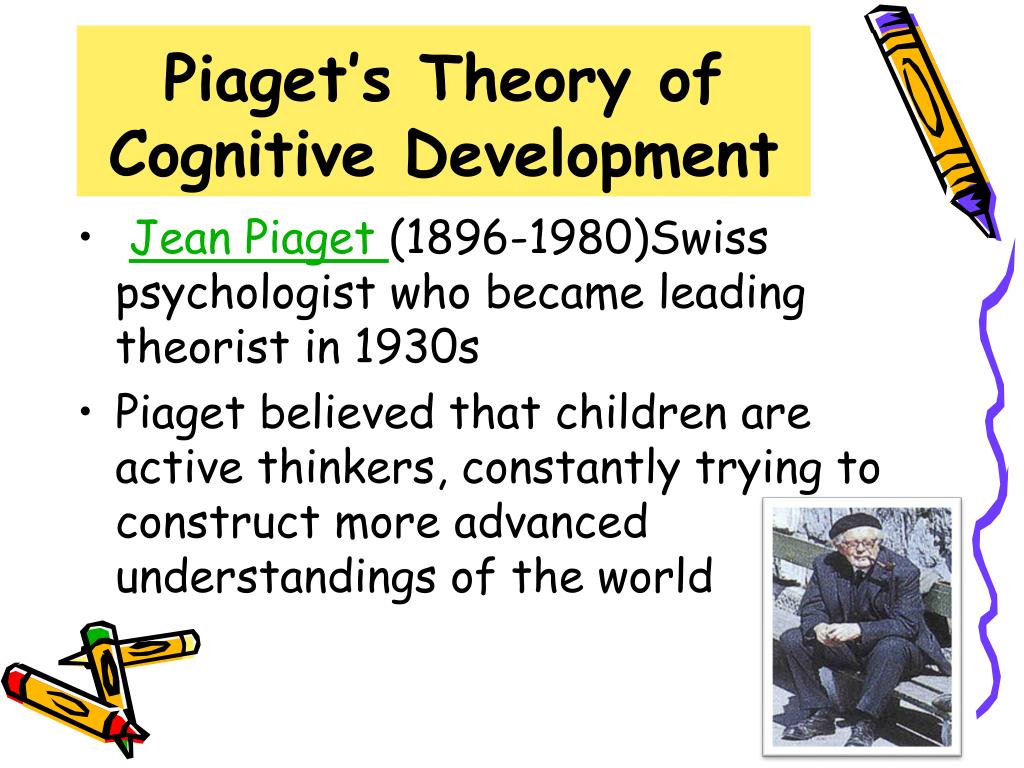 Jean Piaget Theory Of Cognitive Development - Riset
