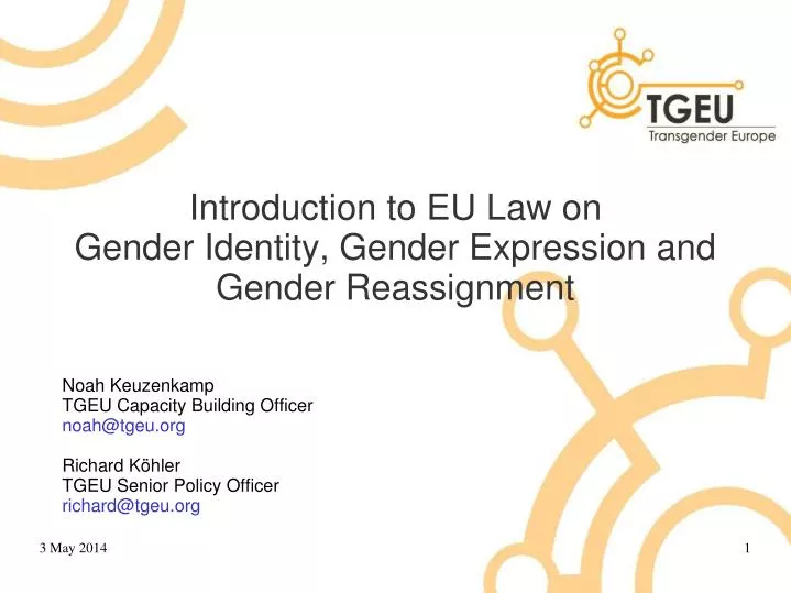 gender reassignment case law
