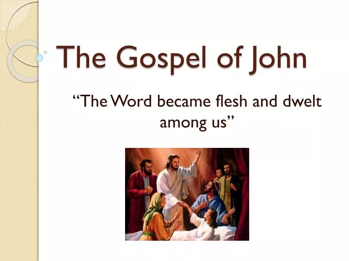 the gospel of john n.