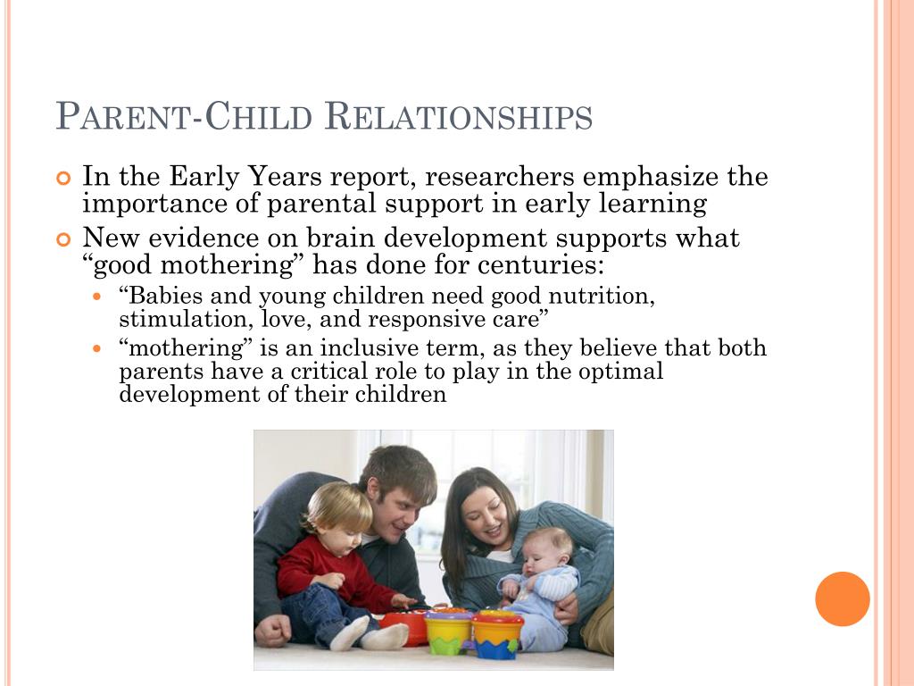 parent child relationship case study