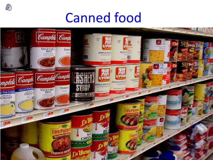 define canned presentation