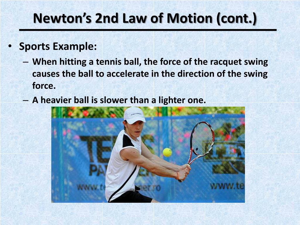 essay on newton's second law