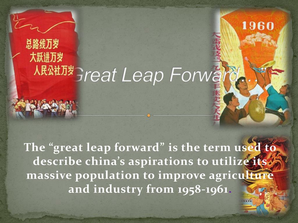Ppt the great leap forward powerpoint presentation free download