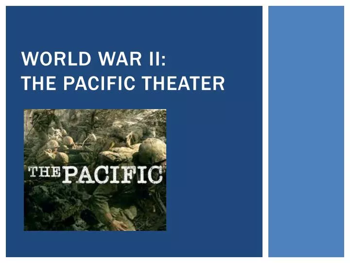 world war ii the pacific theater n.