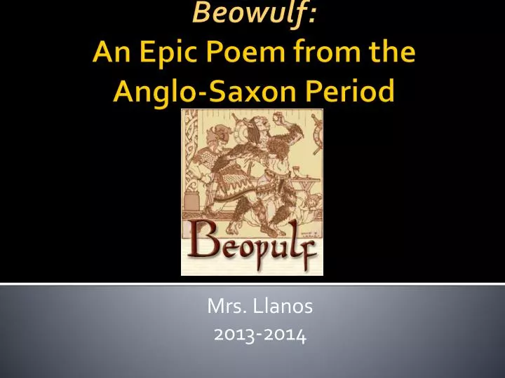 an analysis of beowulf an epic poem of the anglo saxon era an analysis of beowulf an epic poem of the anglo saxon era