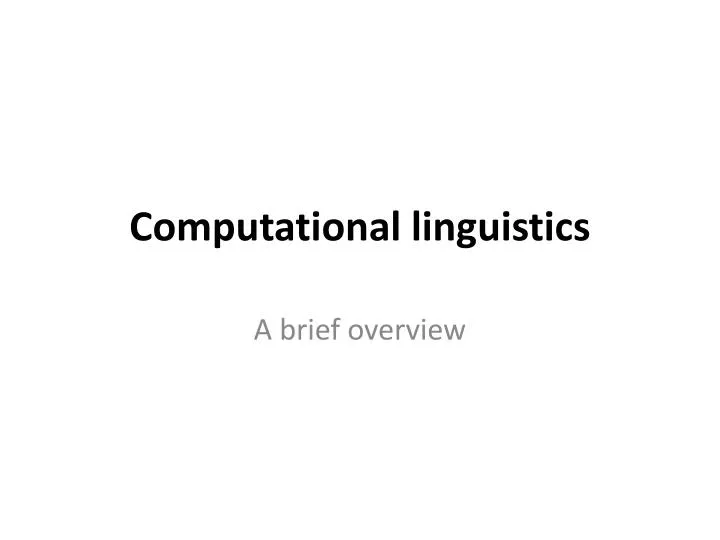 computational linguist jobs