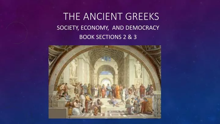 the ancient greeks n.