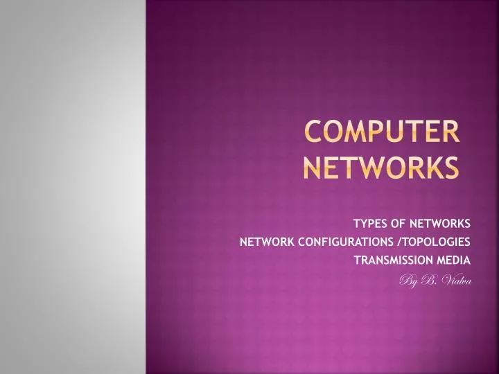 PPT - Computer networks PowerPoint Presentation, free download - ID:2478318