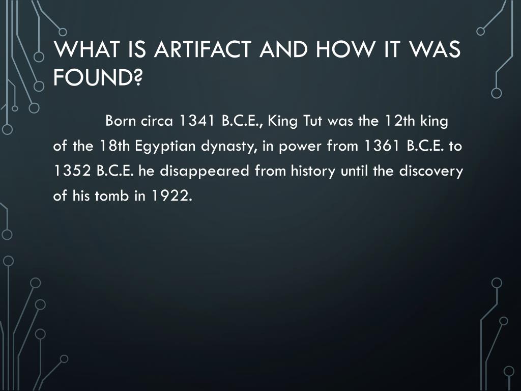 new artifact meaning new artifact meaning