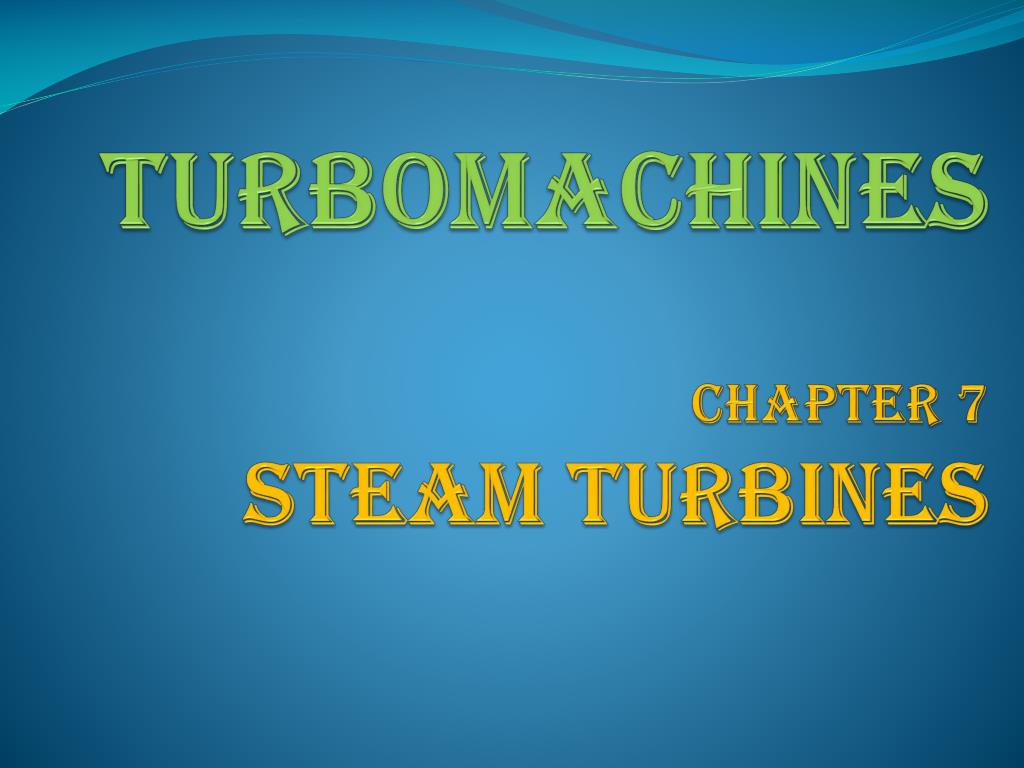 Steam Turbine Ppt Download For Mac