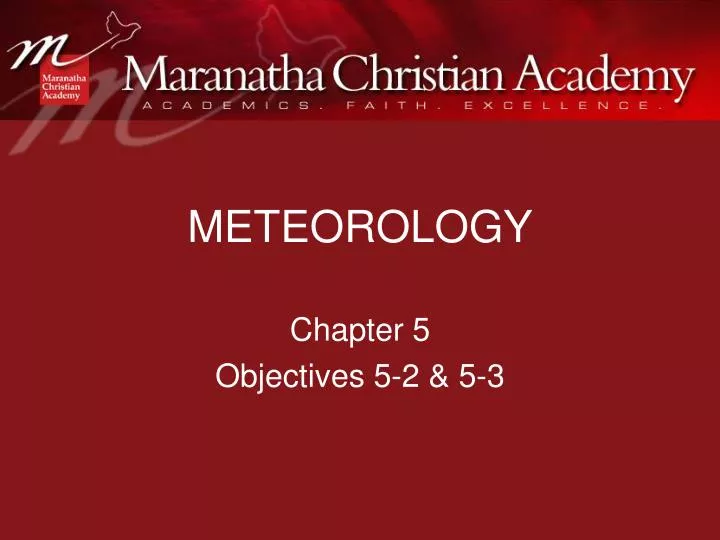 Ppt Meteorology Powerpoint Presentation Free Download Id 2480648