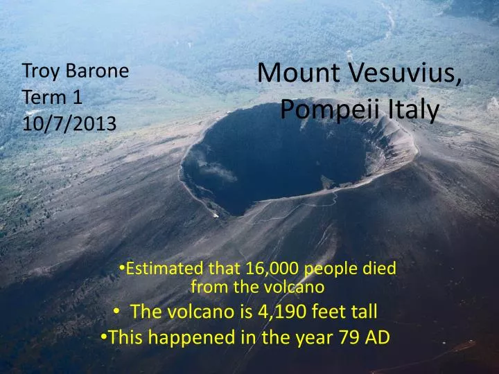 View Pompeii Italy Volcano Pictures