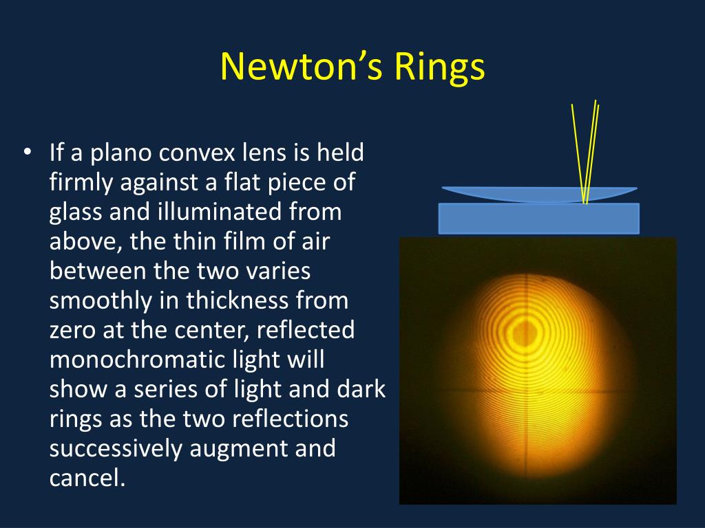 Newtons rings | PDF