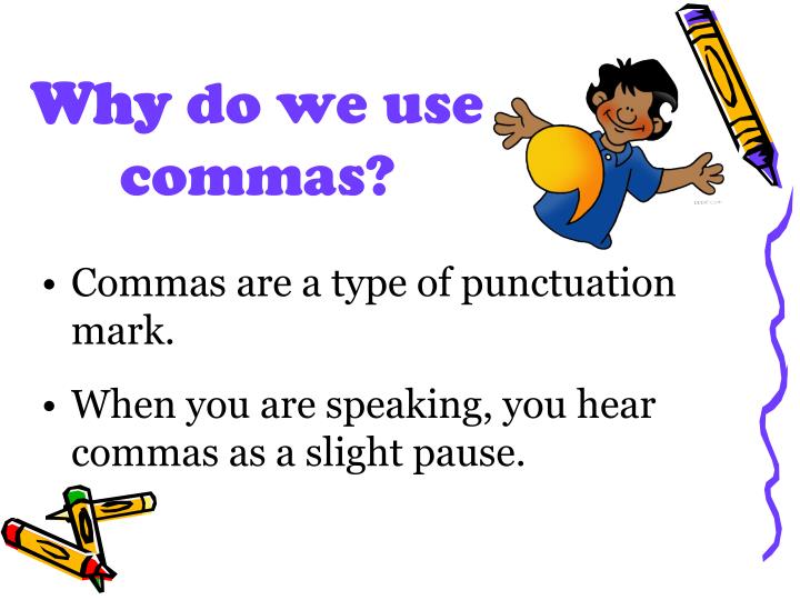 PPT Commas 1 Dates And Addresses PowerPoint Presentation ID
