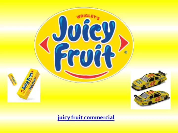 juicy fruit commercial n.
