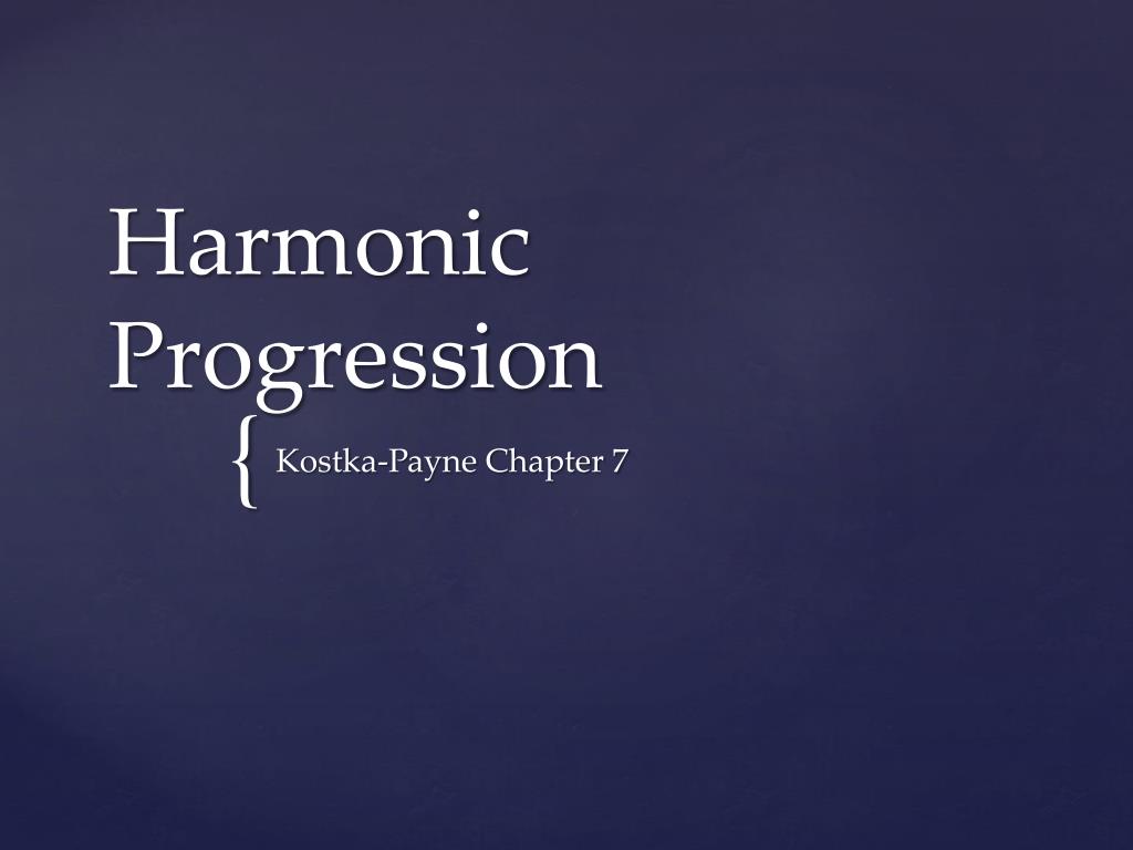 PPT - Harmonic Progression PowerPoint Presentation, free download - ID ...