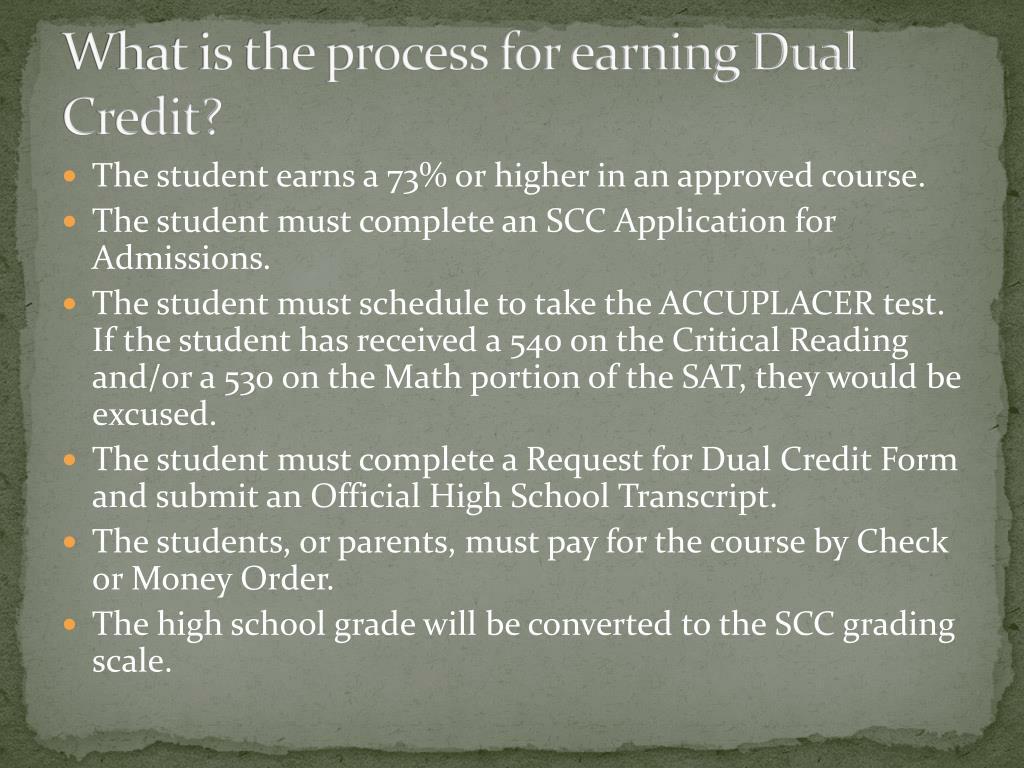 PPT - Salem Community College and Woodstown High School Dual Credit ...