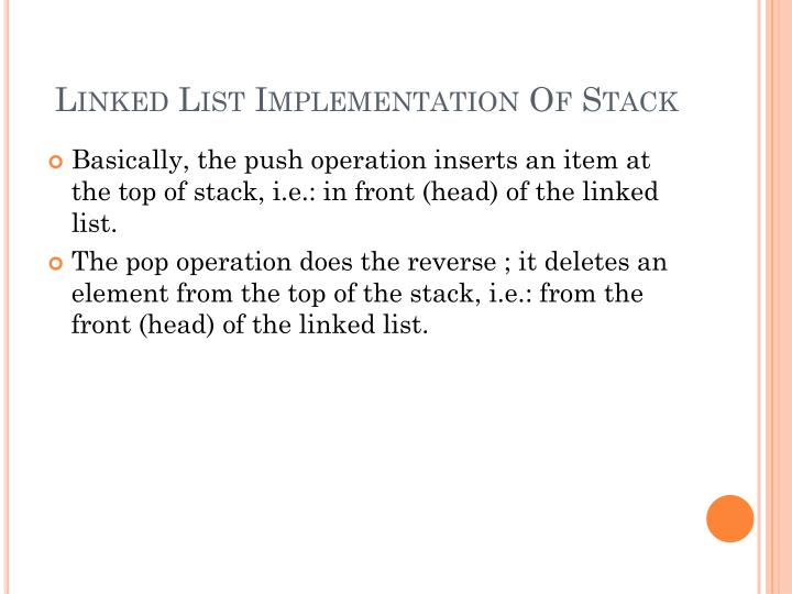 PPT - CHAPTER 3 : STACKS PowerPoint Presentation - ID:2487657