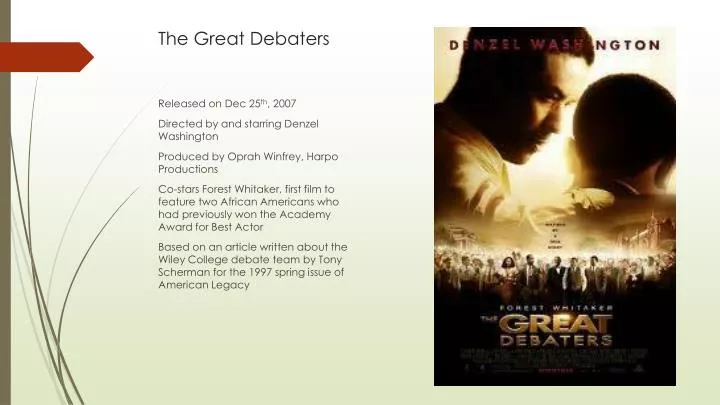 TÉLÉCHARGER THE GREAT DEBATERS GRATUIT GREAT DEBATERS THE GRATUIT TÉLÉCHARGER