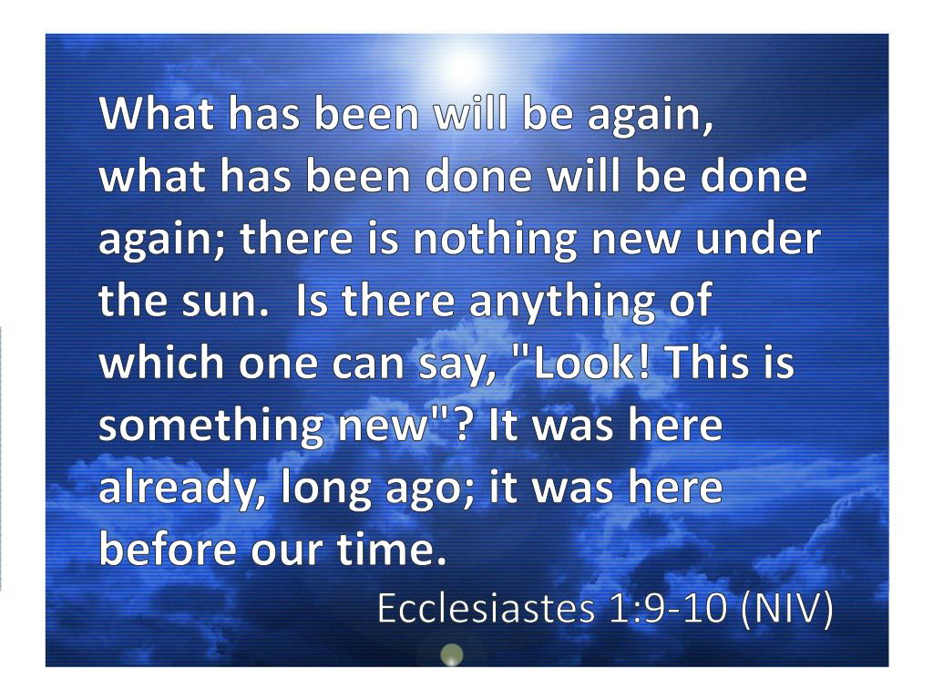 PPT living life under the sun ecclesiastes PowerPoint Presentation