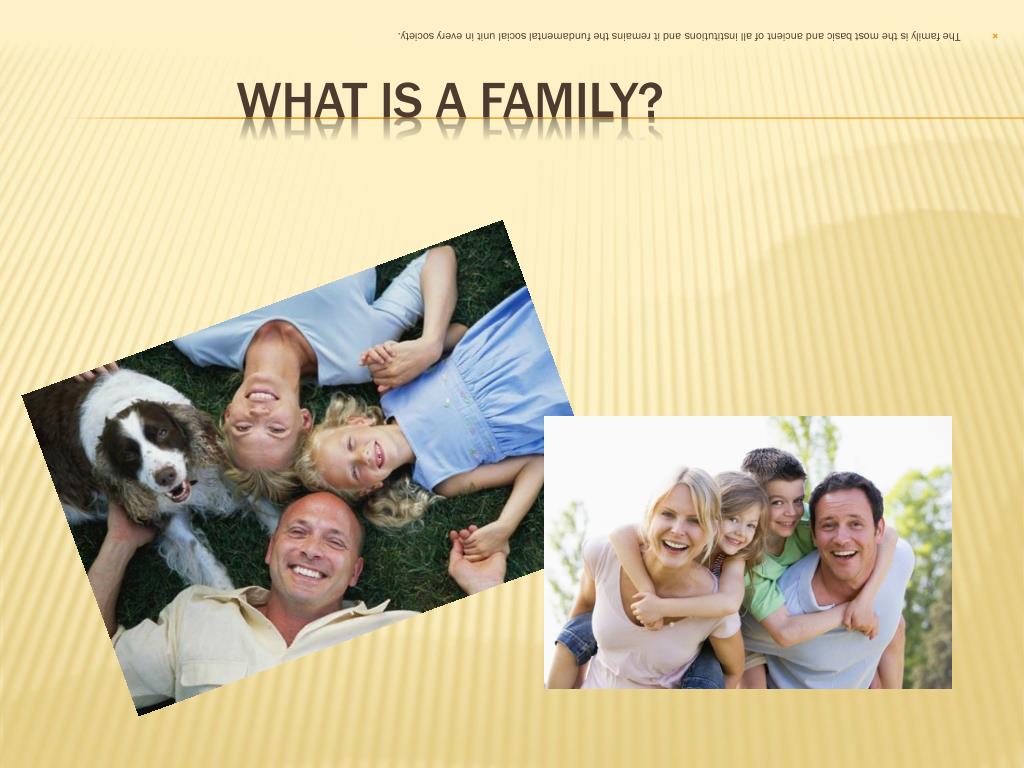 presentation on importance of family