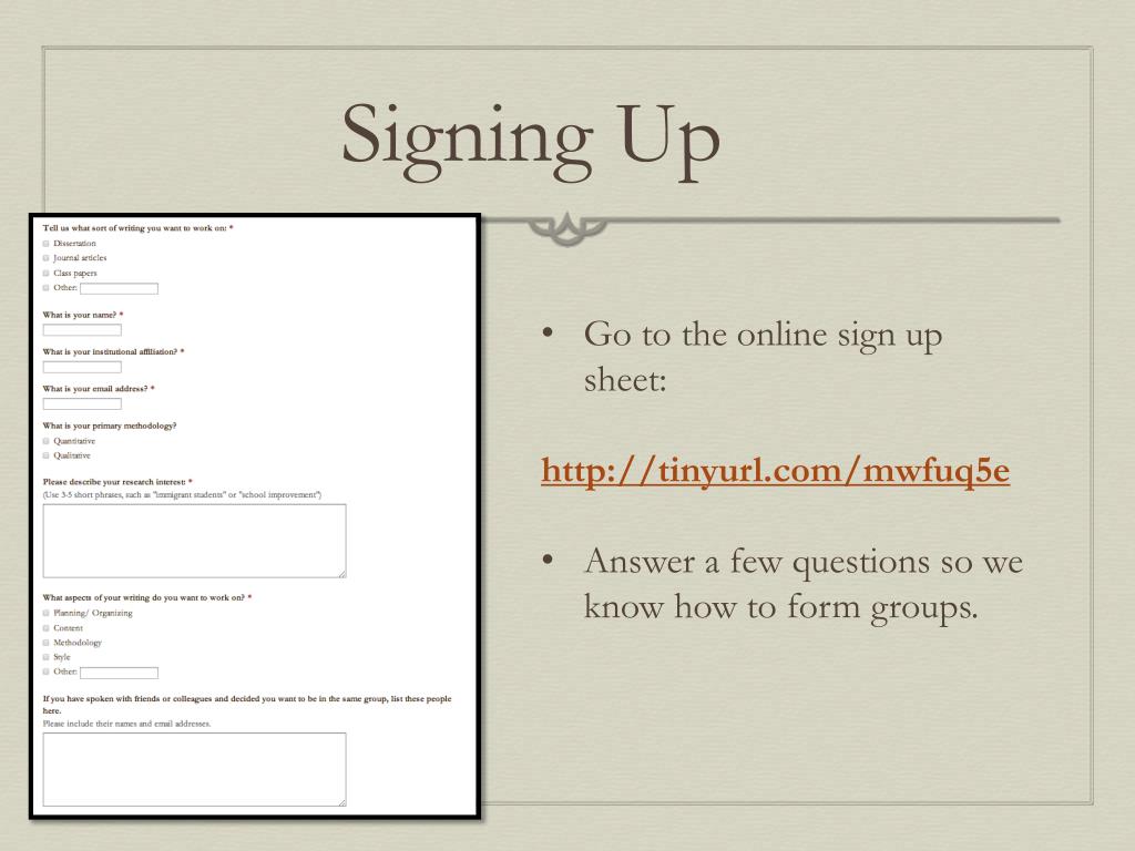 Sign Up Powerpoint Example PPT - Write On! PowerPoint Presentation, free download - ID:2490951