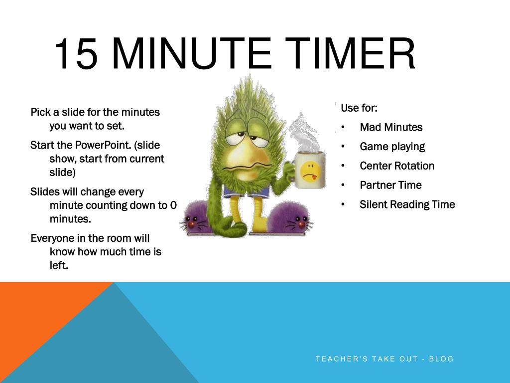 powerpoint presentation 15 minutes