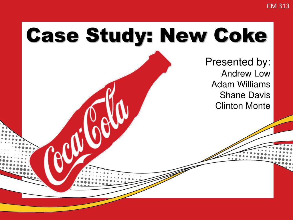 case study of coca cola pdf