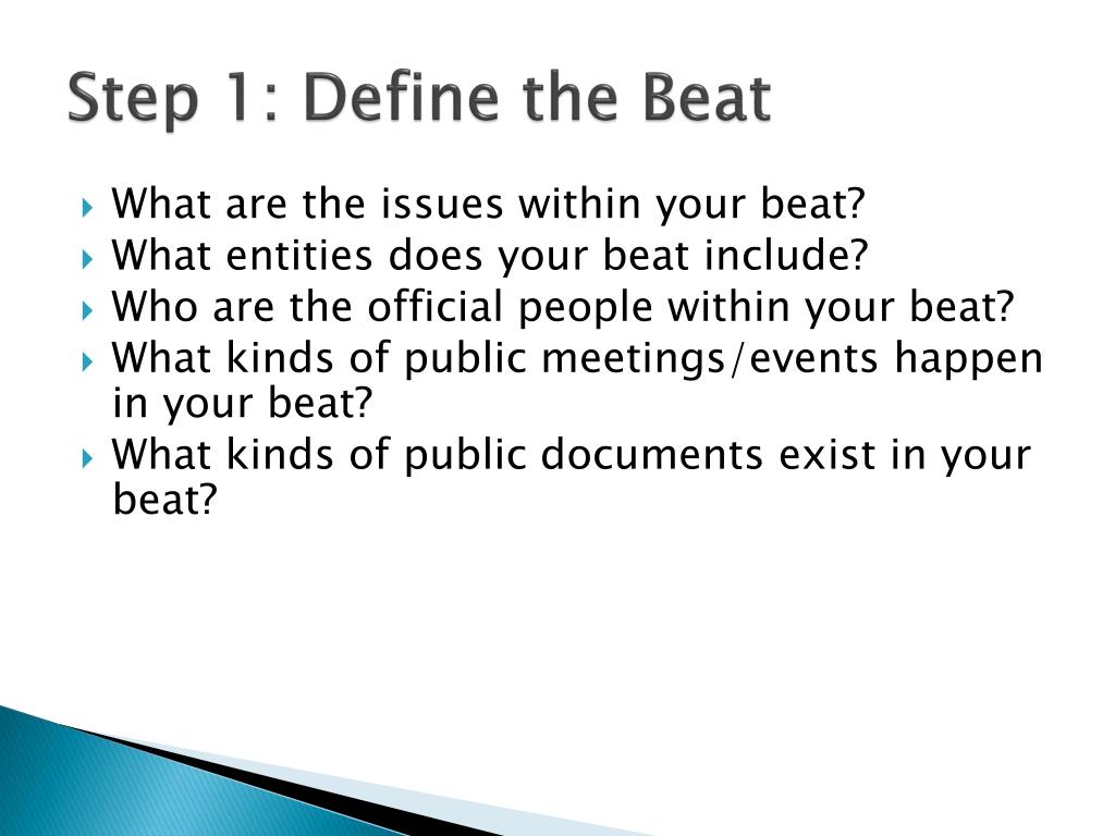 PPT - What is a beat? . PowerPoint Presentation, free download - ID:2491660