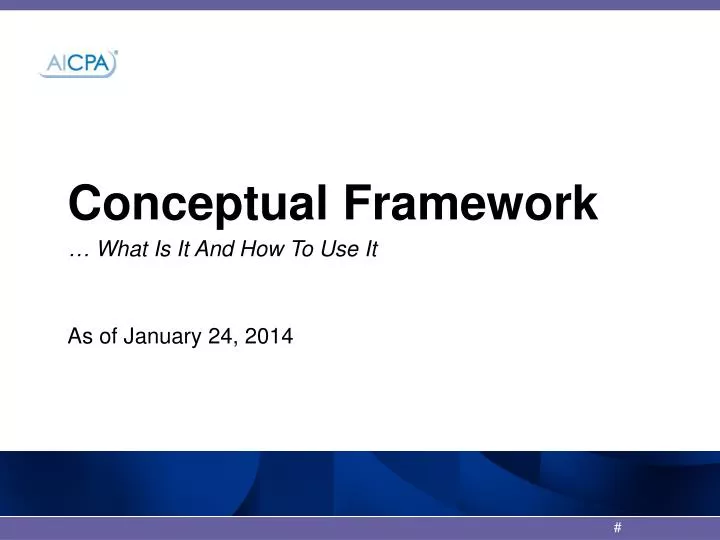 conceptual framework n.