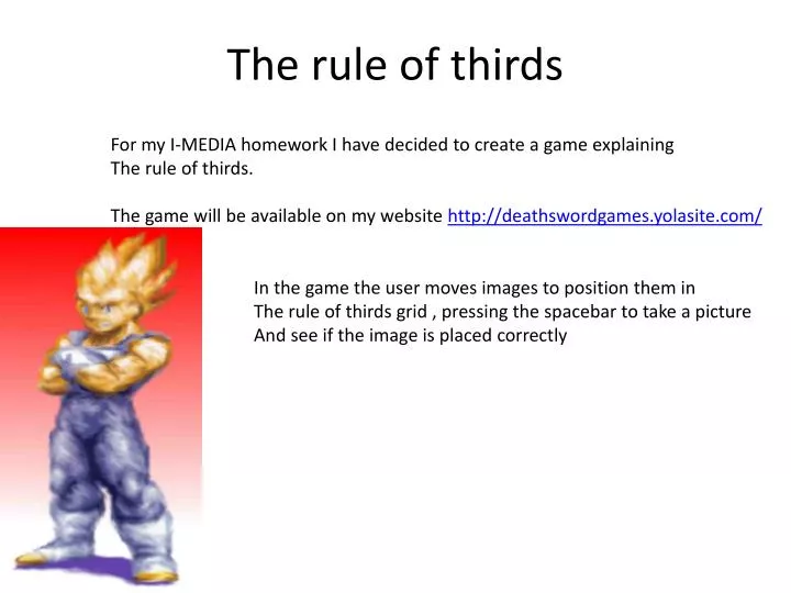 the rule of thirds n.