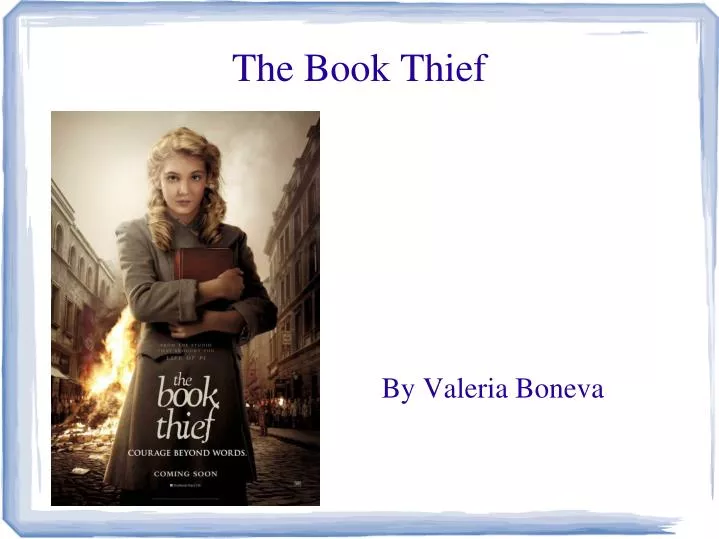 the book thief presentation