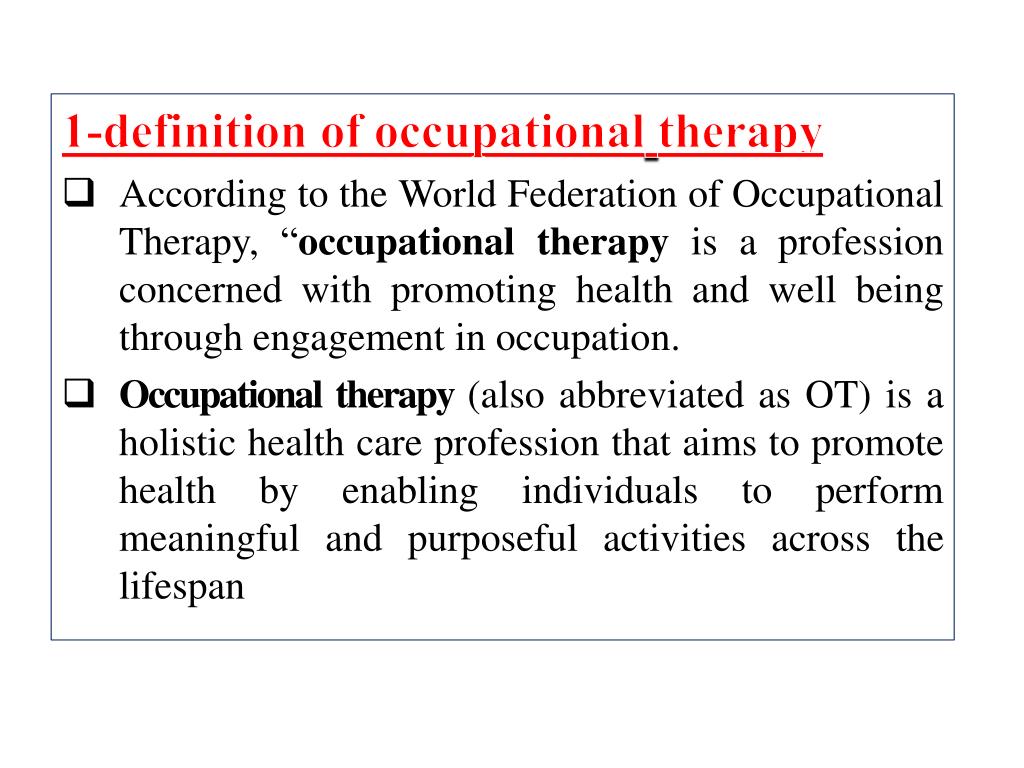 what is occupation meaning what is occupation meaning