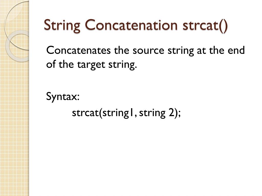 PPT STRINGS IN C PowerPoint Presentation, free download ID2495639