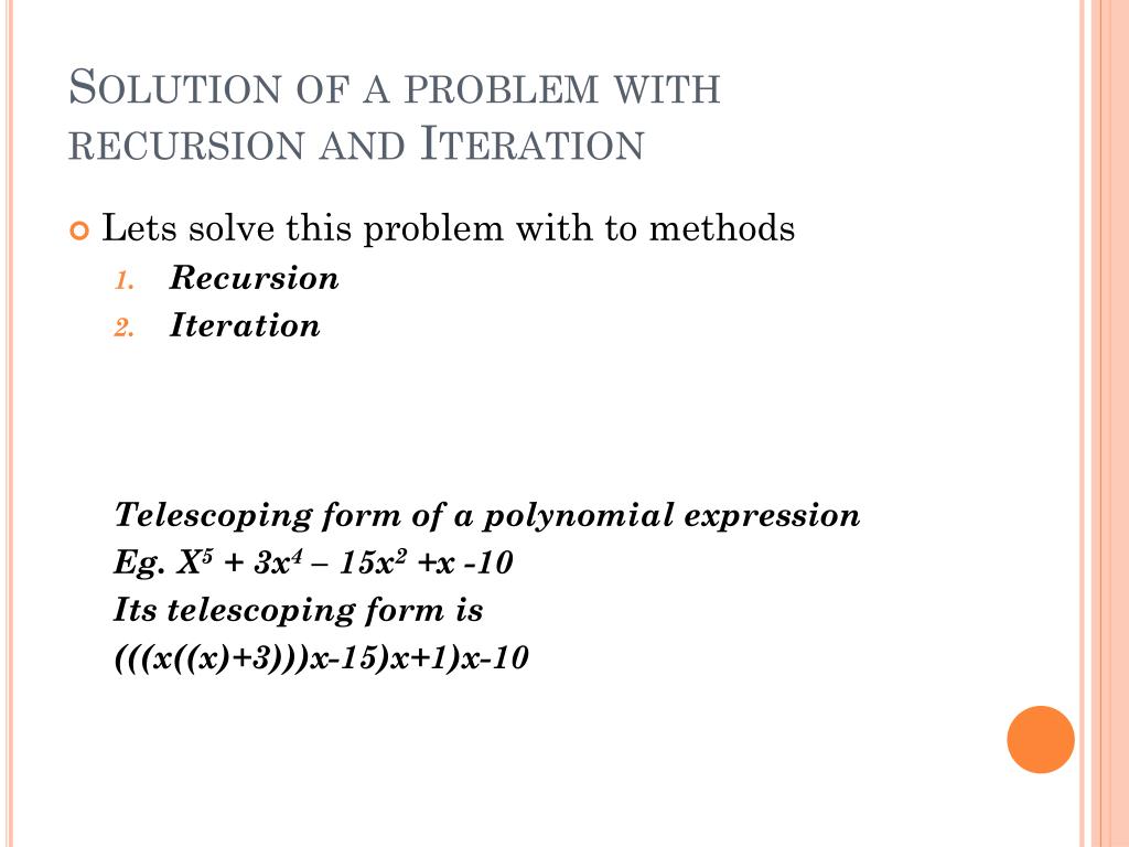 PPT - Recursion and Recurrence Relations PowerPoint Presentation ...