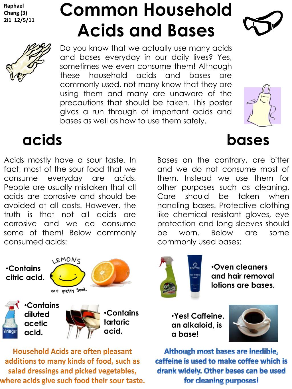 Household acid deals