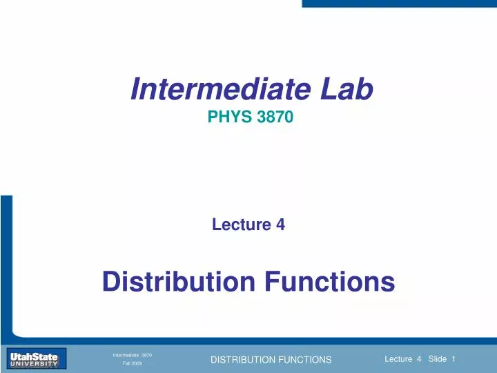 intermediate lab phys 3870 n.