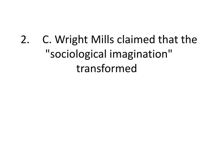 promise essay charles wright mills