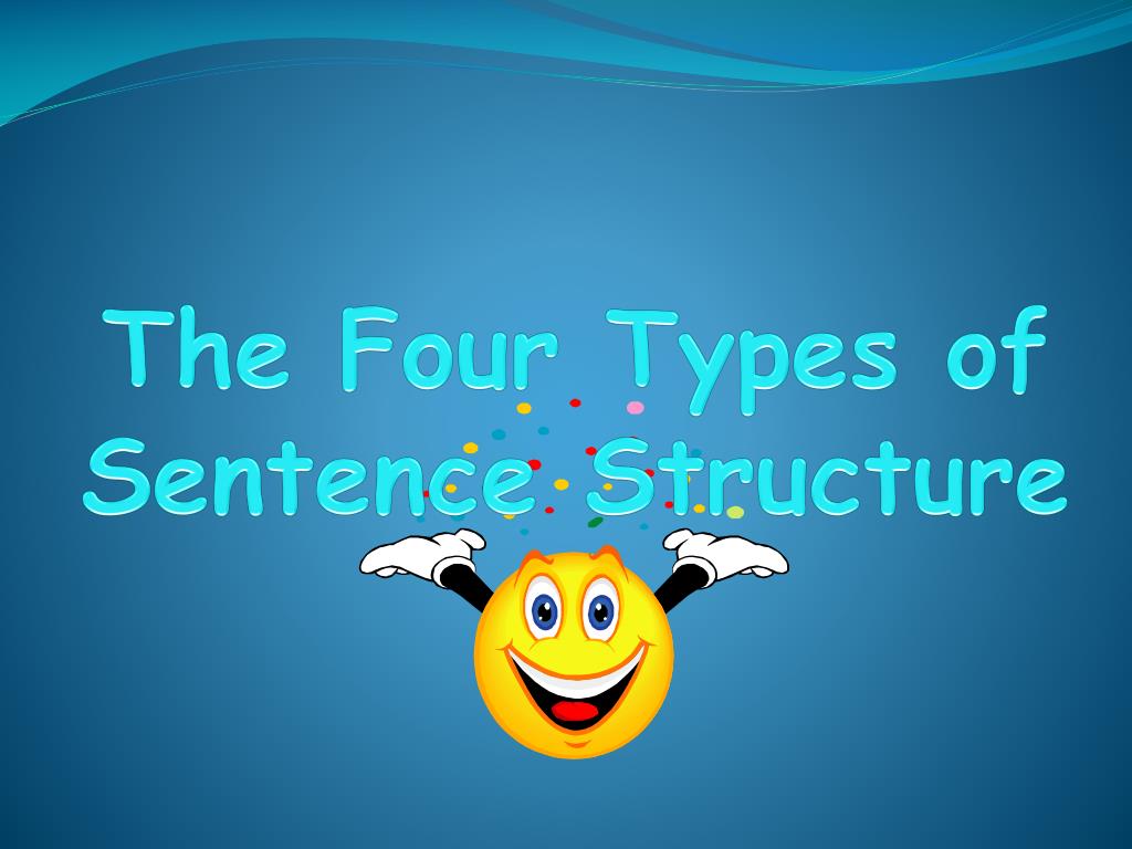 sentence structure powerpoint presentation