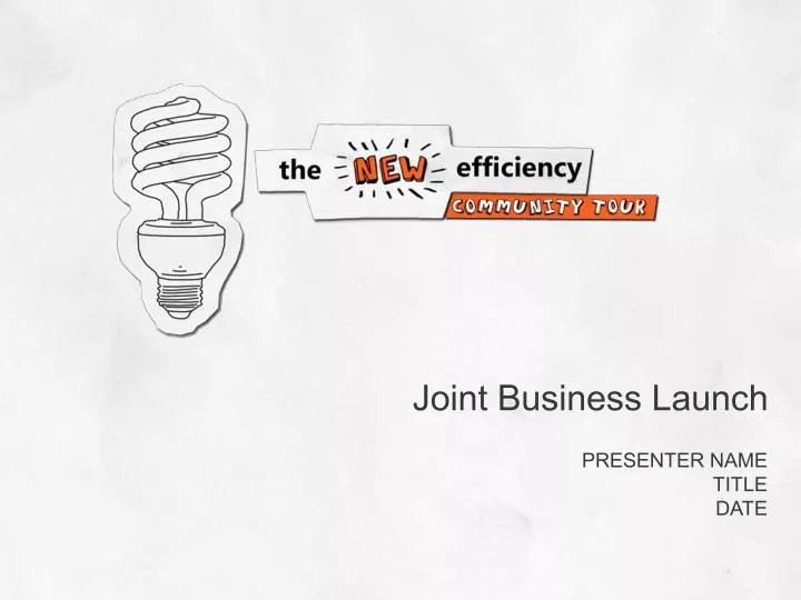 joint business launch n.