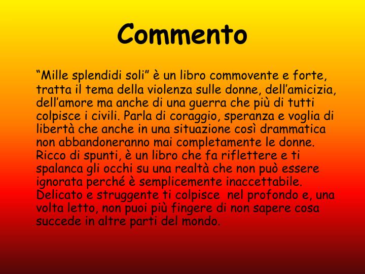 Le Frasi Più Belle Di Mille Splendidi Soli