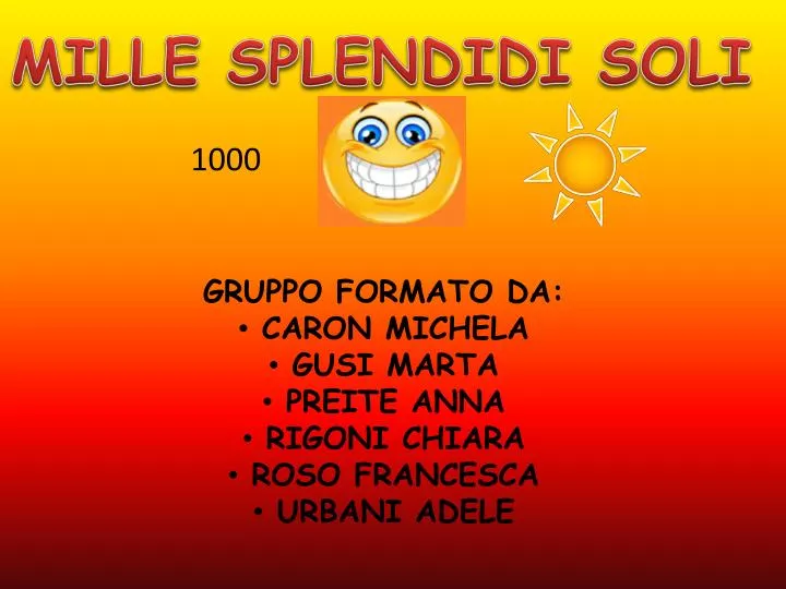 Le Frasi Più Belle Di Mille Splendidi Soli