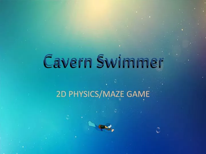 cavern swimmer n.