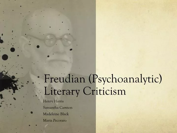 freudian literary criticism freudian literary criticism