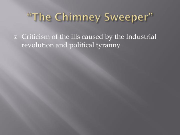 blake s the chimney sweeper two perspectives Known in england in the late 18th and 19th century the poems (chimney sweeper in innocence and experience) are meant to convey two different views of. blake s the chimney sweeper two perspectives Known in england in the late 18th and 19th century the poems (chimney sweeper in innocence and experience) are meant to convey two different views of.