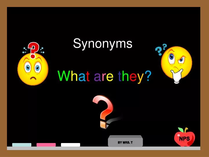 viewing presentation synonyms