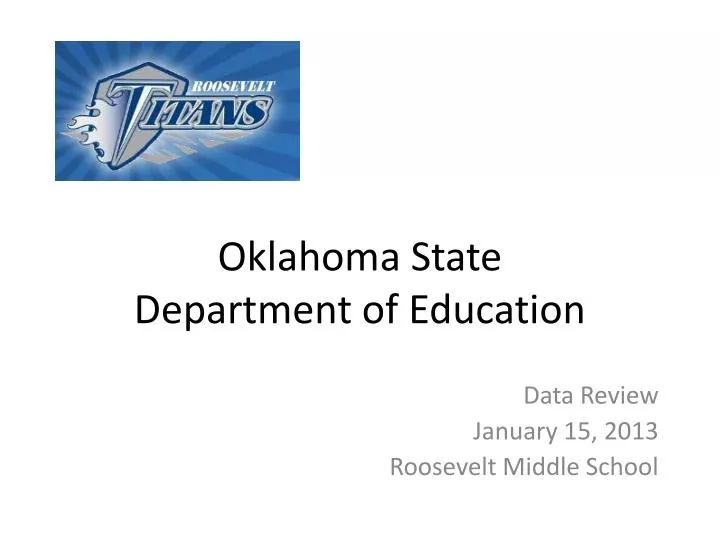 oklahoma state department of education n.