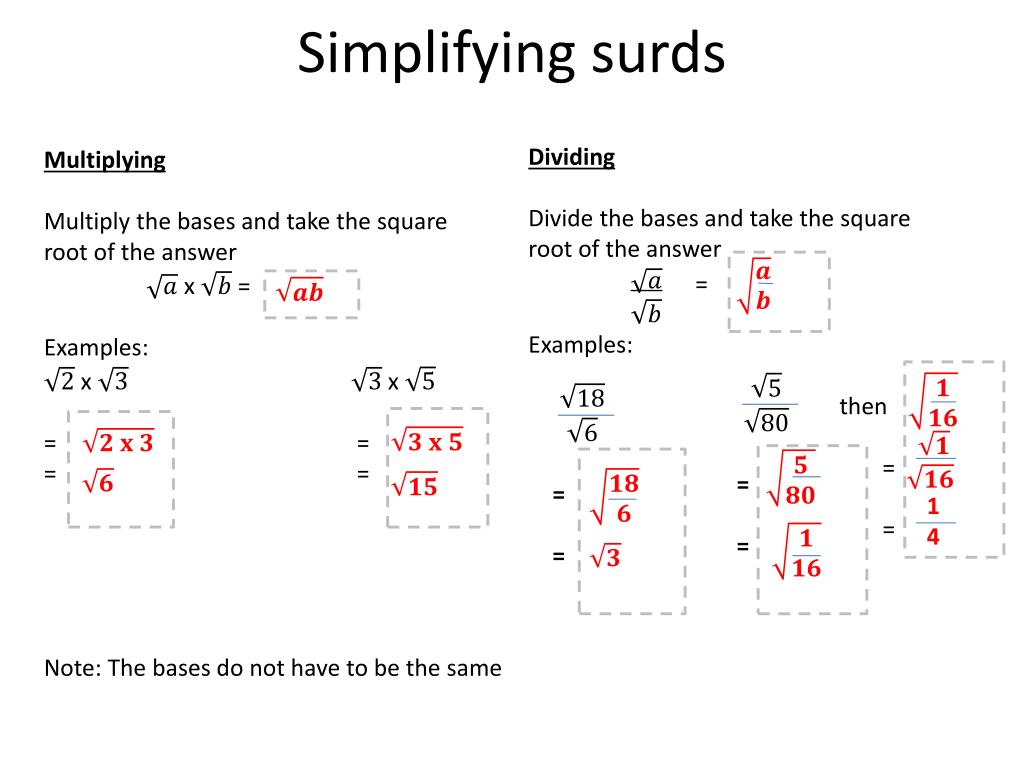 PPT What is a surd? PowerPoint Presentation, free