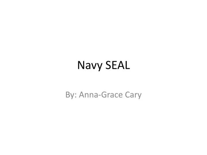 navy seal n.